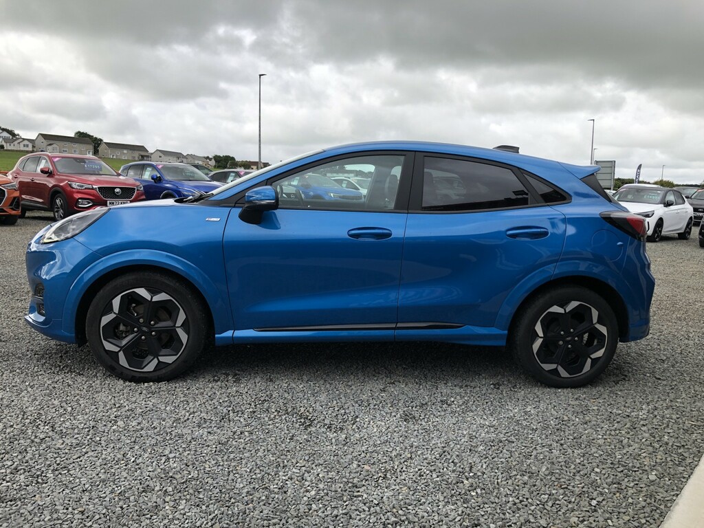 Ford Puma Suv 1.0 Puma St-line X 1.0L Ecoboost 155Ps LF25CDJ Blue #4