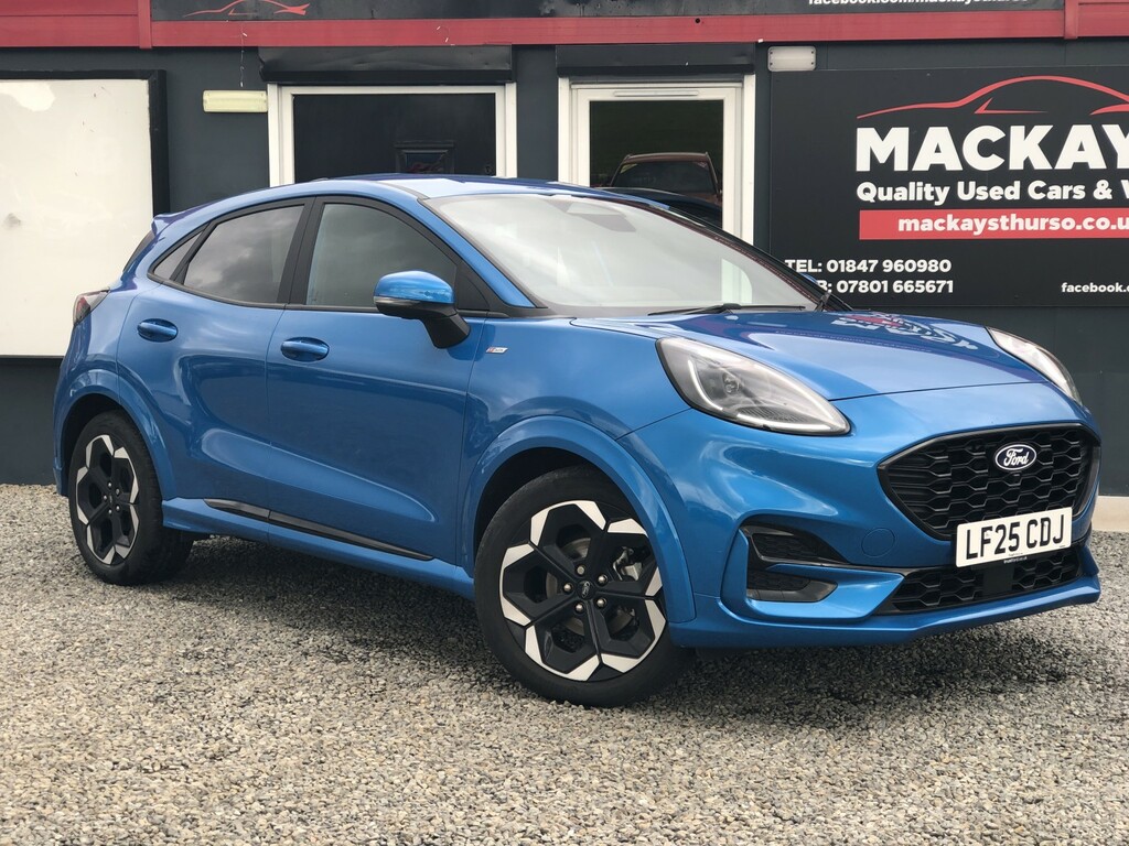 Ford Puma Suv 1.0 Puma St-line X 1.0L Ecoboost 155Ps Blue