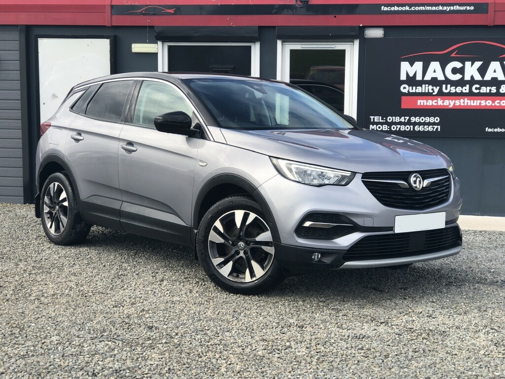 Vauxhall Grandland X 1.2 Turbo Sri Nav Grey