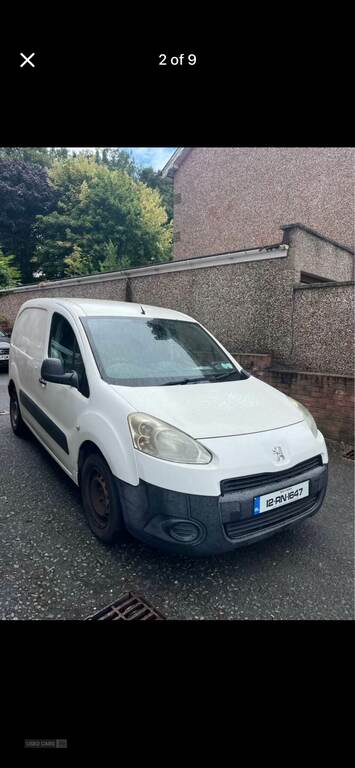 Peugeot Partner 850 S 1.6 Hdi 92 Van White #2