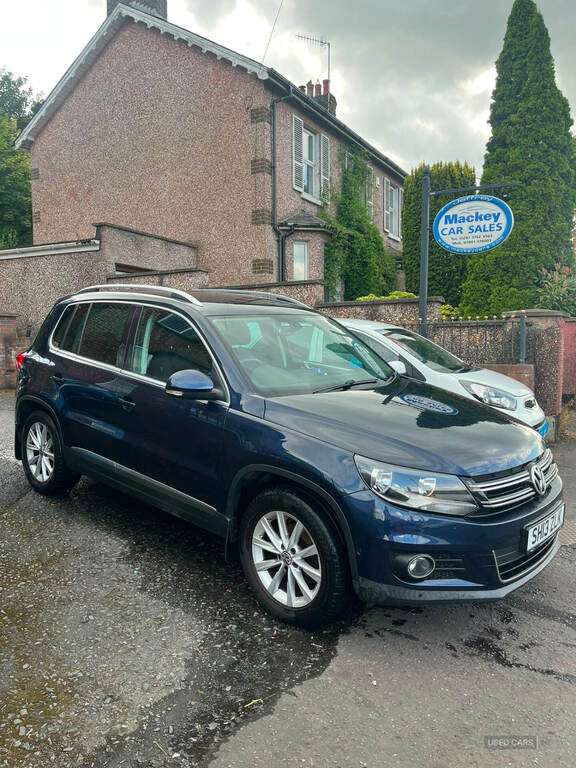 Volkswagen Tiguan Suv 2.0 Tdi Bluemotion Tech Se W White #1