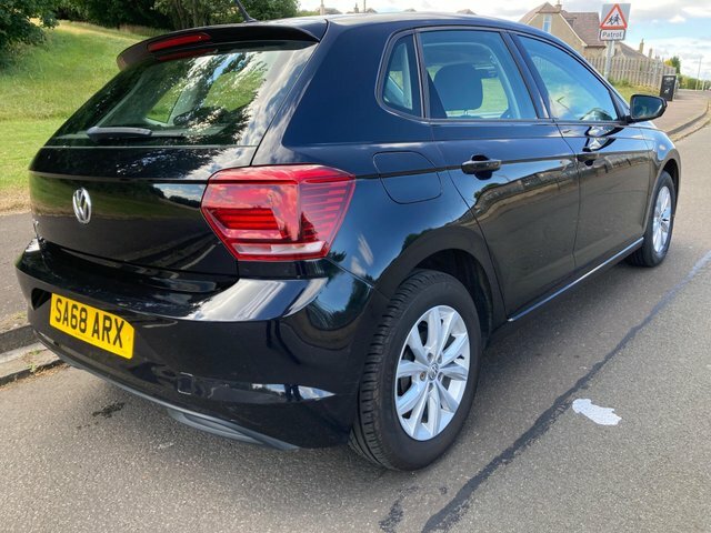 Volkswagen Polo 2018 1.0 Tsi Se Euro 6 Ss SA68ARX Black #3