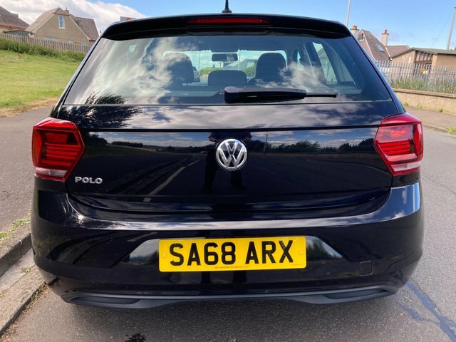Volkswagen Polo 2018 1.0 Tsi Se Euro 6 Ss SA68ARX Black #4