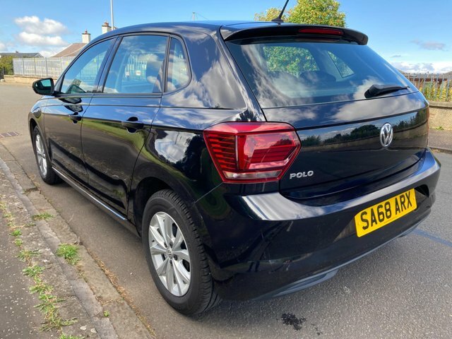 Volkswagen Polo 2018 1.0 Tsi Se Euro 6 Ss SA68ARX Black #5