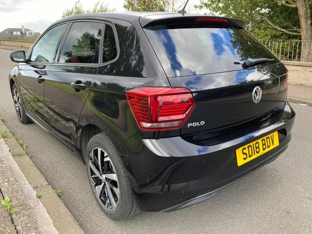 Volkswagen Polo 2018 1.0 Tsi Beats Euro 6 Ss SD18BDV Black #5