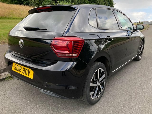 Volkswagen Polo 2018 1.0 Tsi Beats Euro 6 Ss SD18BDV Black #3