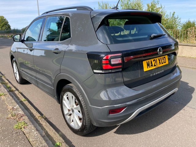 Volkswagen T-Cross 2021 1.0 Tsi Se Euro 6 Ss MA21XUO Grey #6