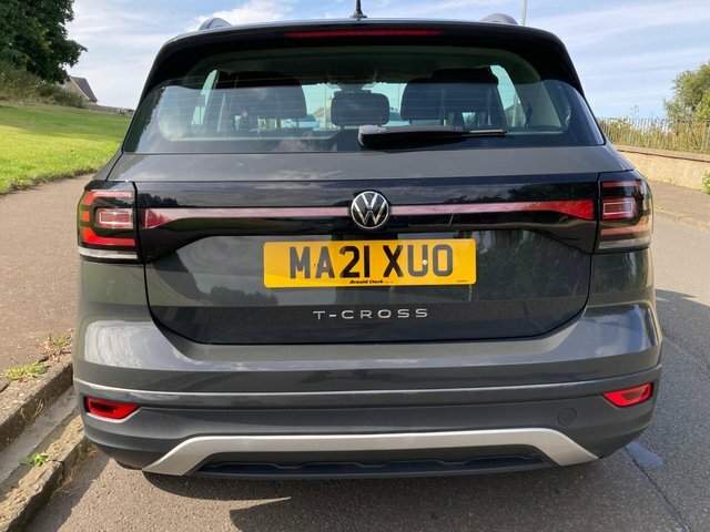 Volkswagen T-Cross 2021 1.0 Tsi Se Euro 6 Ss MA21XUO Grey #4