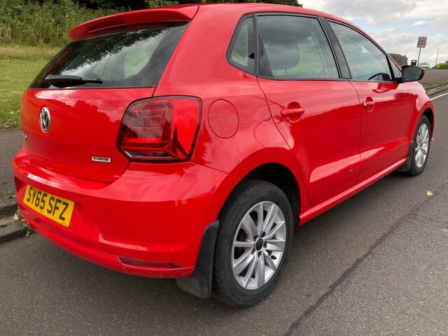 Volkswagen Polo 2015 1.0 Bluemotion Tech Se Euro 6 Ss Red #3