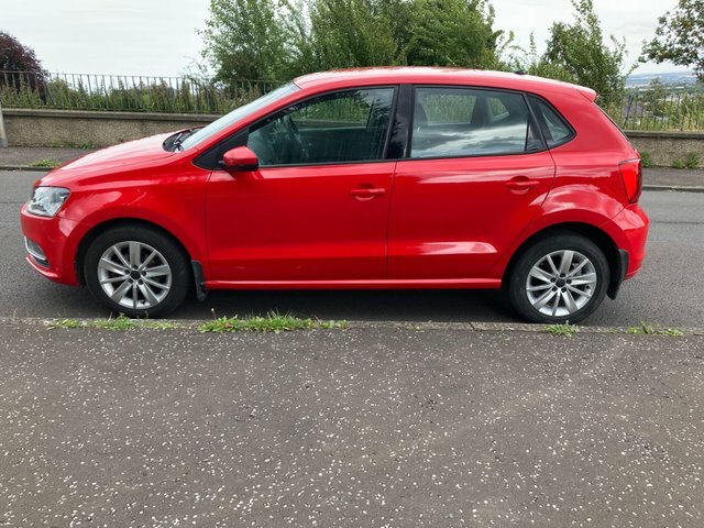 Volkswagen Polo 2015 1.0 Bluemotion Tech Se Euro 6 Ss Red #6