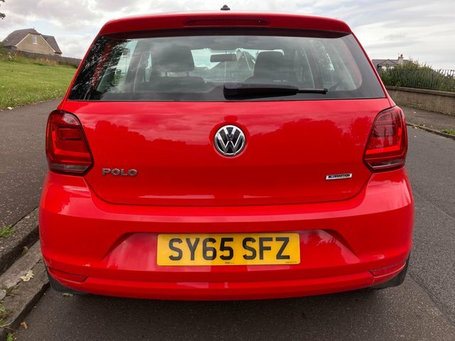 Volkswagen Polo 2015 1.0 Bluemotion Tech Se Euro 6 Ss Red #4