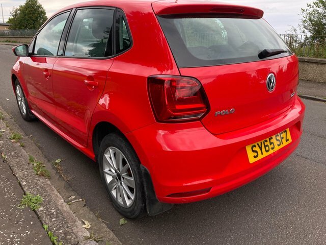 Volkswagen Polo 2015 1.0 Bluemotion Tech Se Euro 6 Ss Red #5