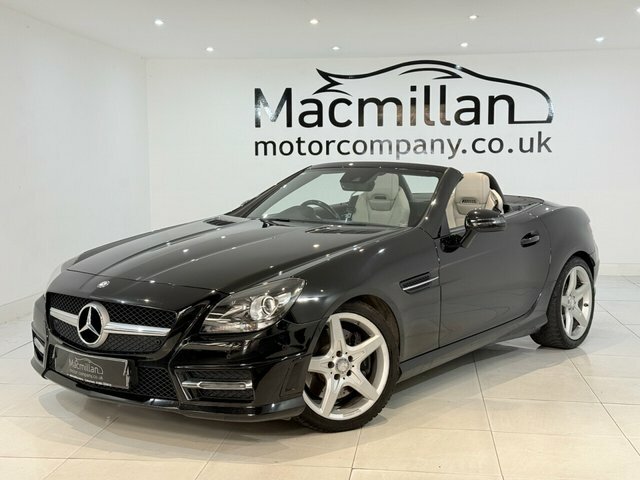 Mercedes-Benz SLK 1.8 Slk200 Amg Sport Convertible G-tron Black #5