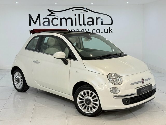 Fiat 500C 1.2 Lounge Convertible Euro 5 69 White #2