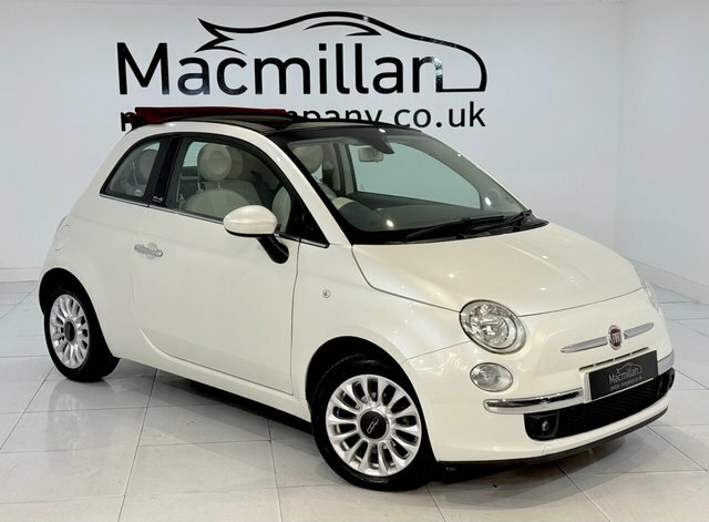 Fiat 500C 1.2 Lounge Convertible Euro 5 69 White