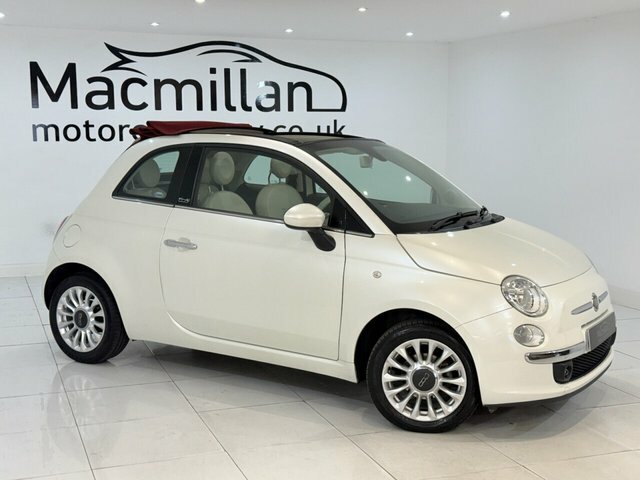 Fiat 500C 1.2 Lounge Convertible Euro 5 69 White #3