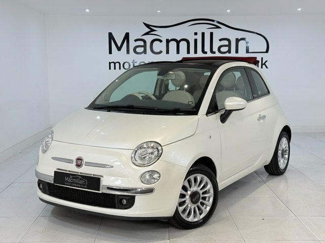 Fiat 500C 1.2 Lounge Convertible Euro 5 69 White #4