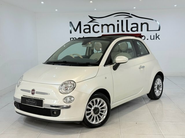 Fiat 500C 1.2 Lounge Convertible Euro 5 69 White #5