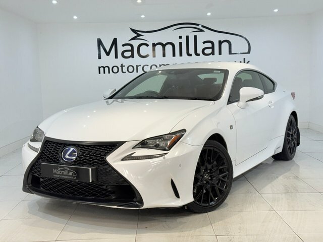 Lexus RC 2.5 300H F Sport Coupe Hybrid Cvt Euro White #6