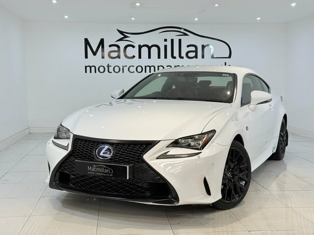 Lexus RC 2.5 300H F Sport Coupe Hybrid Cvt Euro White #5