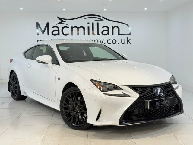 Lexus RC 2.5 300H F Sport Coupe Hybrid Cvt Euro White
