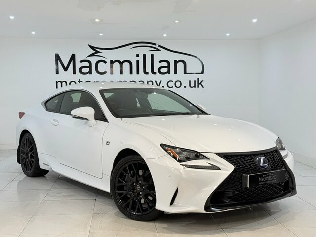 Lexus RC 2.5 300H F Sport Coupe Hybrid Cvt Euro White #2