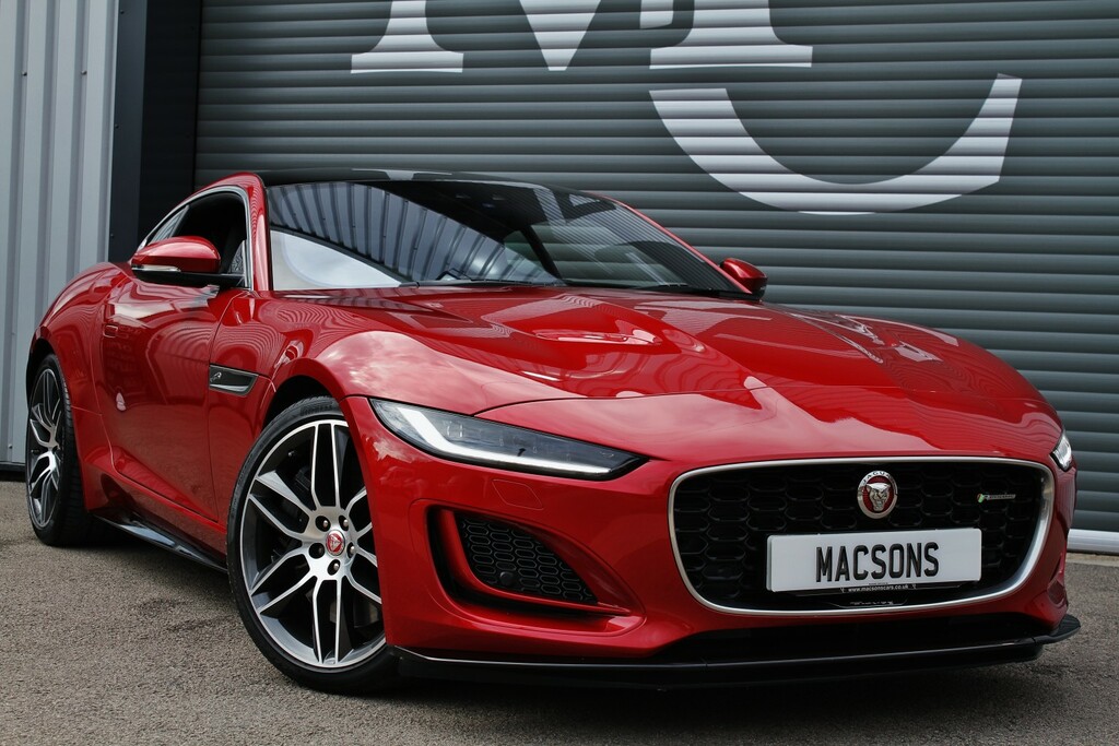 Jaguar F-Type Coupe 5.0 V8 R-dynamic P450 Awd 2021 Red #4
