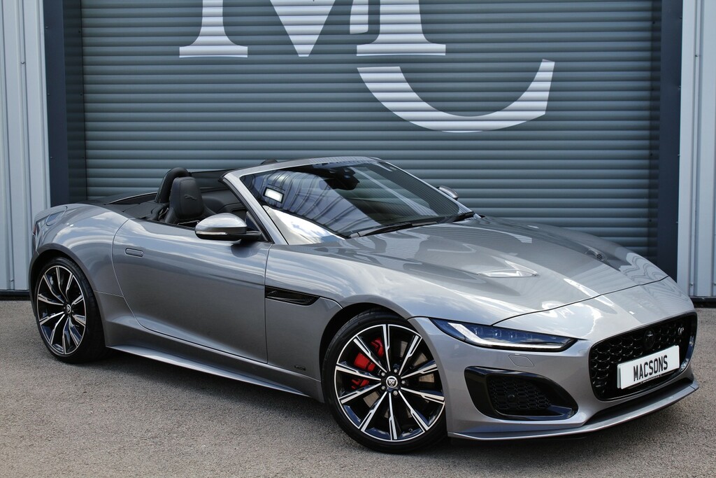Jaguar F-Type Convertible 5.0 V8 R 75 2023 Grey #4