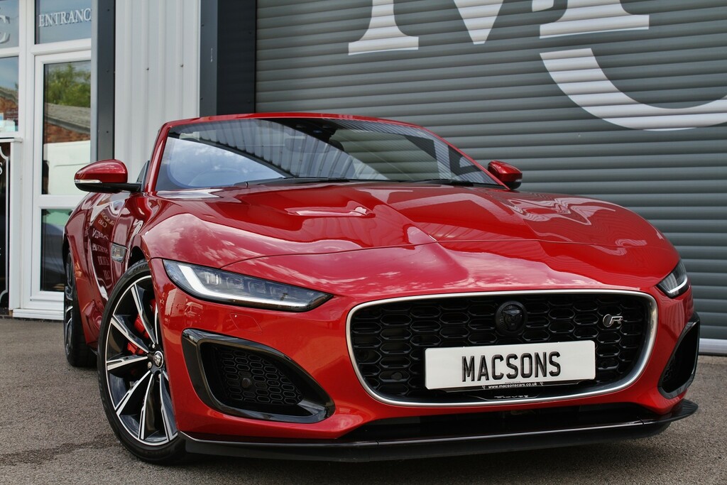 Jaguar F-Type Convertible 5.0 V8 R 575 Awd 2023 KW72EOM Red #6