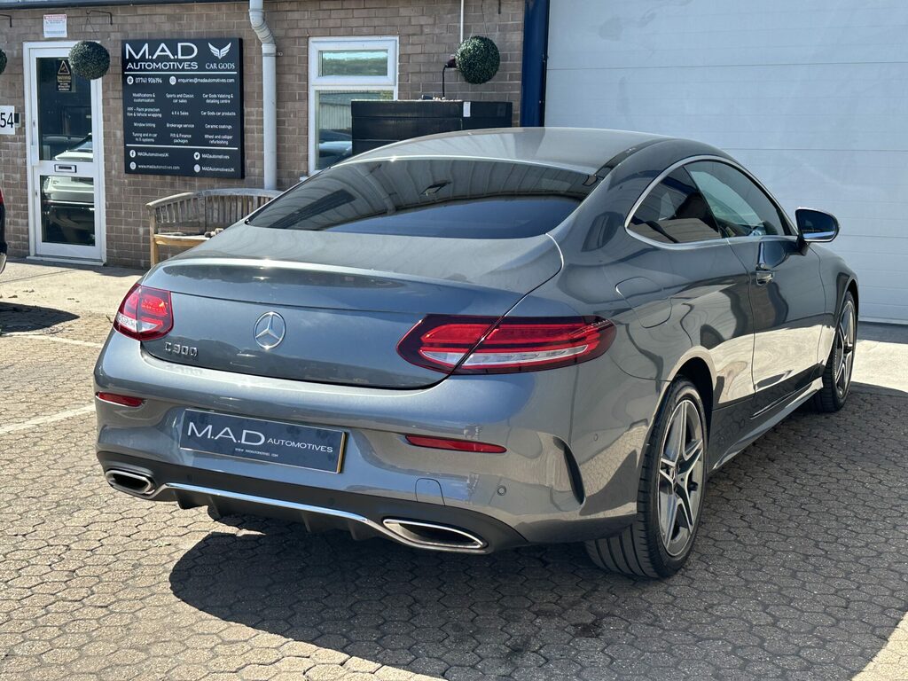 Mercedes-Benz C Class C300 Amg Line Premium 9G-tronic Black #8