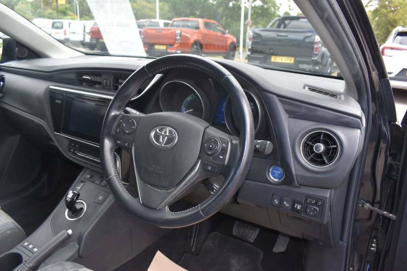 Toyota Auris 1.8 Vvt-h Design Cvt Euro 6 Ss - 2018 68 DX68XSW Black #3
