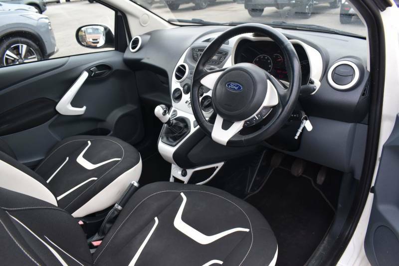 Ford KA 2016 1.2 Zetec Hatchback Euro 5 White #21