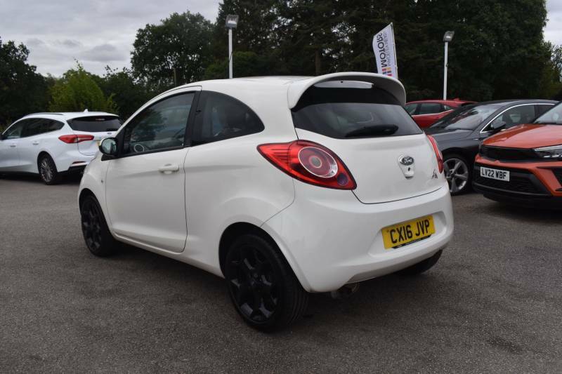 Ford KA 2016 1.2 Zetec Hatchback Euro 5 White #9