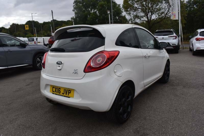 Ford KA 2016 1.2 Zetec Hatchback Euro 5 White #11