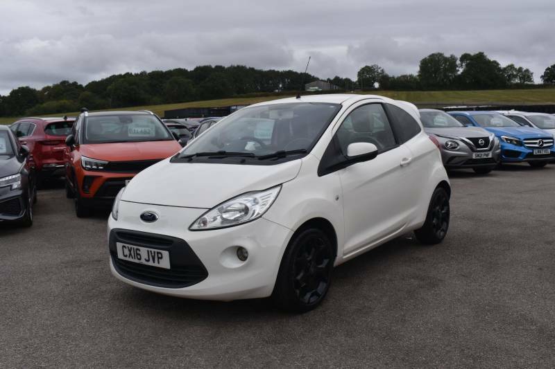 Ford KA 2016 1.2 Zetec Hatchback Euro 5 White #8