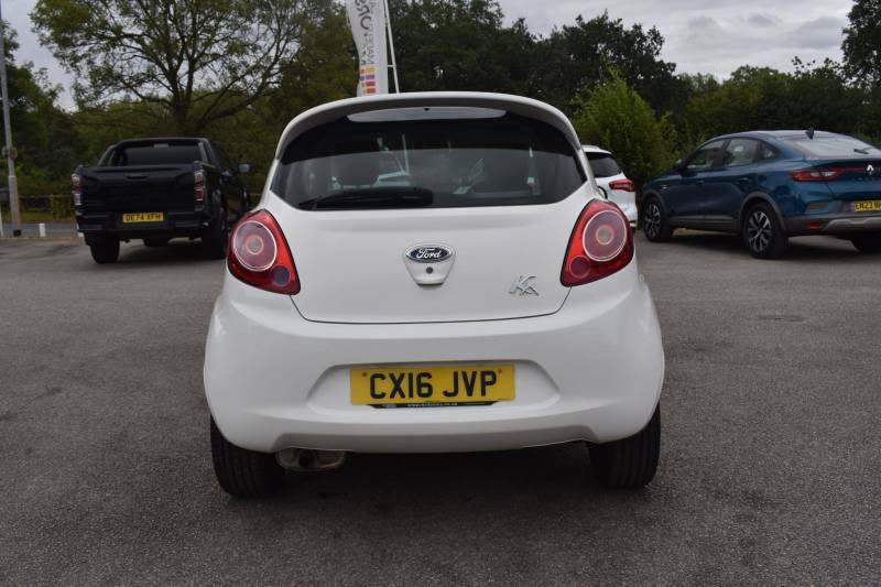 Ford KA 2016 1.2 Zetec Hatchback Euro 5 White #10