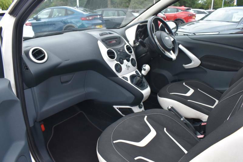 Ford KA 2016 1.2 Zetec Hatchback Euro 5 White #14
