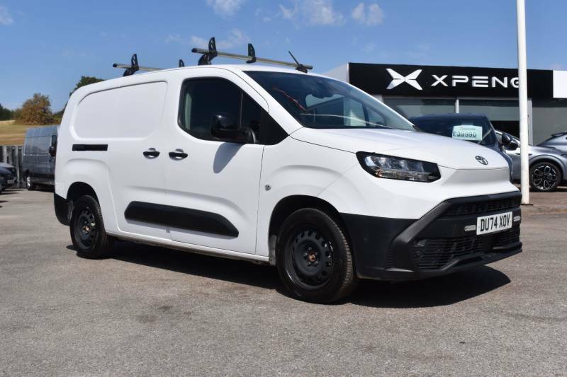Toyota Proace City 1.5 Bluehdi Icon Long Panel Van Lwb Euro 6 Ss 6 White #2