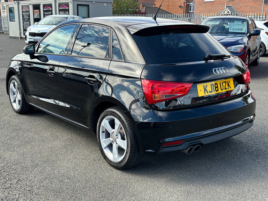 Audi A1 1.4 Tfsi Sport Sportback Euro 6 Black #4