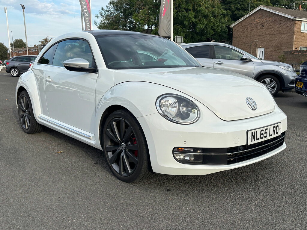 Volkswagen Beetle 2.0 Tsi Bluemotion Tech Turbo Silver Hatchback White