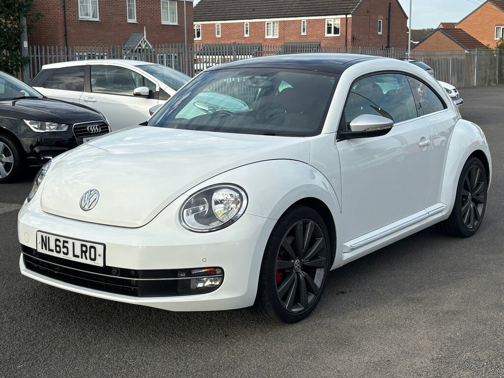 Volkswagen Beetle 2.0 Tsi Bluemotion Tech Turbo Silver Hatchback White #5