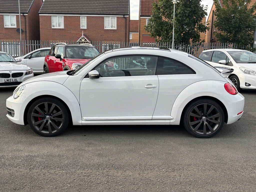 Volkswagen Beetle 2.0 Tsi Bluemotion Tech Turbo Silver Hatchback White #6