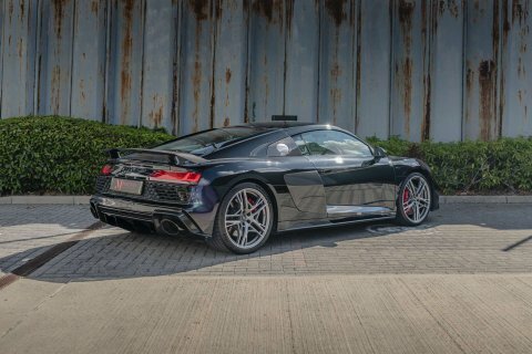 Audi R8 5.2 Fsi V10 Black #5