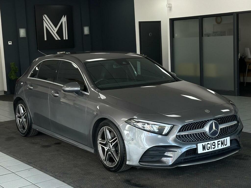 Mercedes-Benz A Class Hatchback 2.0 A220d Amg Line Premium 8G-dct Euro WG19FMU Grey #2