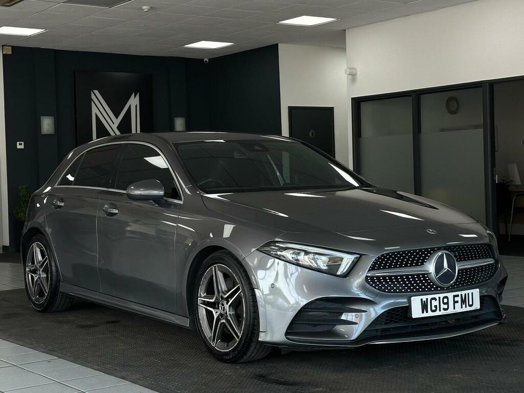 Mercedes-Benz A Class Hatchback 2.0 A220d Amg Line Premium 8G-dct Euro WG19FMU Grey #3