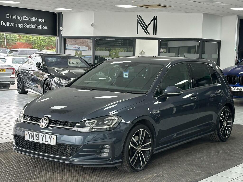 Volkswagen Golf Hatchback 2.0 Tdi Gtd Dsg Euro 6 Ss 20191 YW19YLY Blue #6