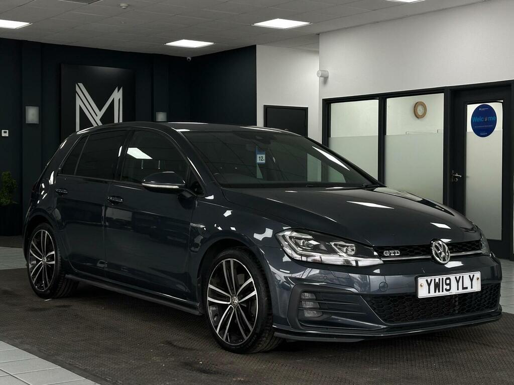 Volkswagen Golf Hatchback 2.0 Tdi Gtd Dsg Euro 6 Ss 20191 YW19YLY Blue #3
