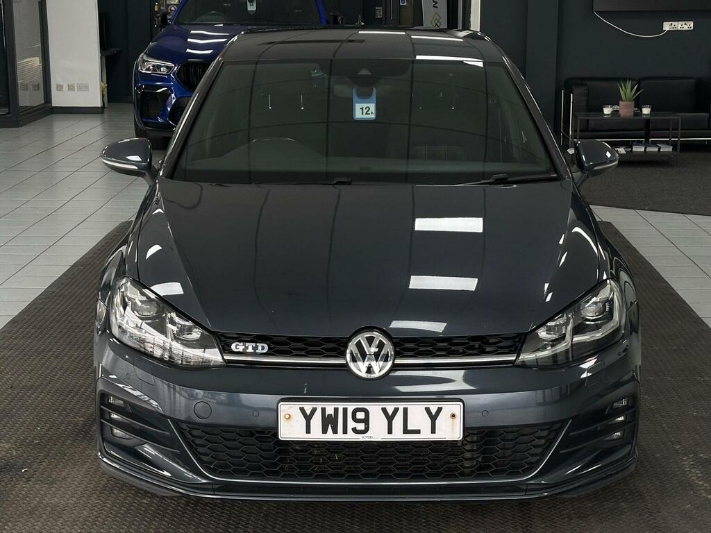 Volkswagen Golf Hatchback 2.0 Tdi Gtd Dsg Euro 6 Ss 20191 YW19YLY Blue #5