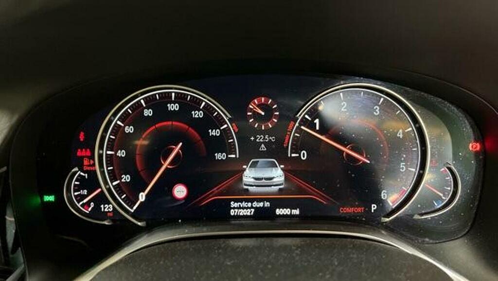 BMW 7 Series 2018, 3.0 730D Xdrive M Sport 261 Bhp Silver #12
