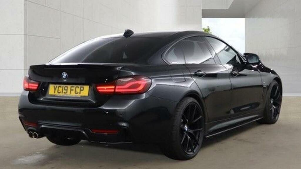 BMW 4 Series Gran Coupe 2.0 420I Gpf M Sport Euro 6 Ss Black #4